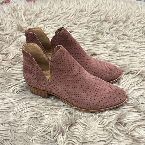 Lucky brand leather boots size 8 - Picture 2 of 9